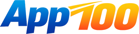 app 100 homepage logo
